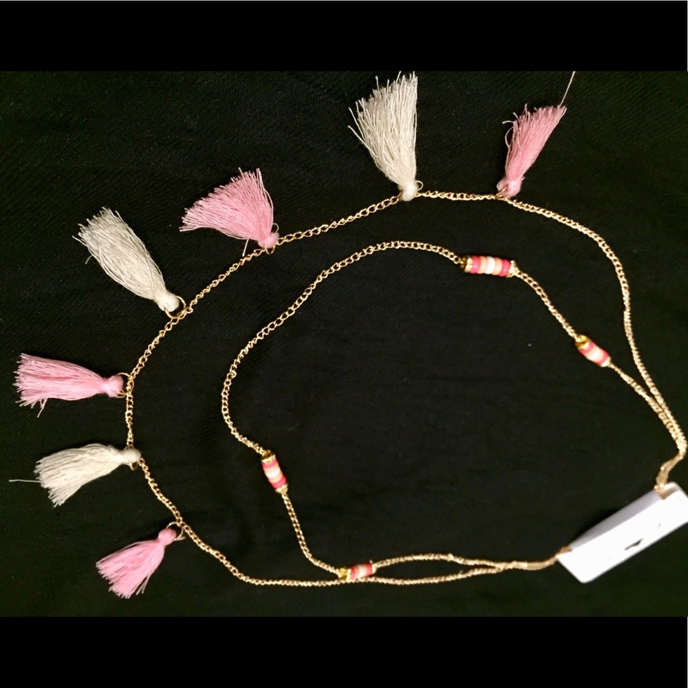 Stylish 2 chain necklace